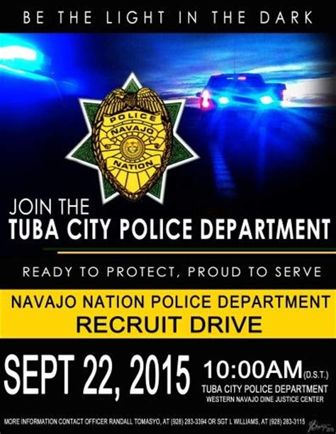 navajo police recruitment facebook